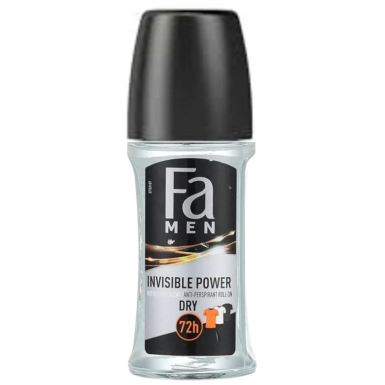 FA Roll on Anti-Perspirant Invisible Power Powdery Cotton Scent