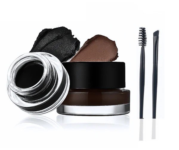 Miss Rose Gel Eyeliner 2 color set Black and Brown
